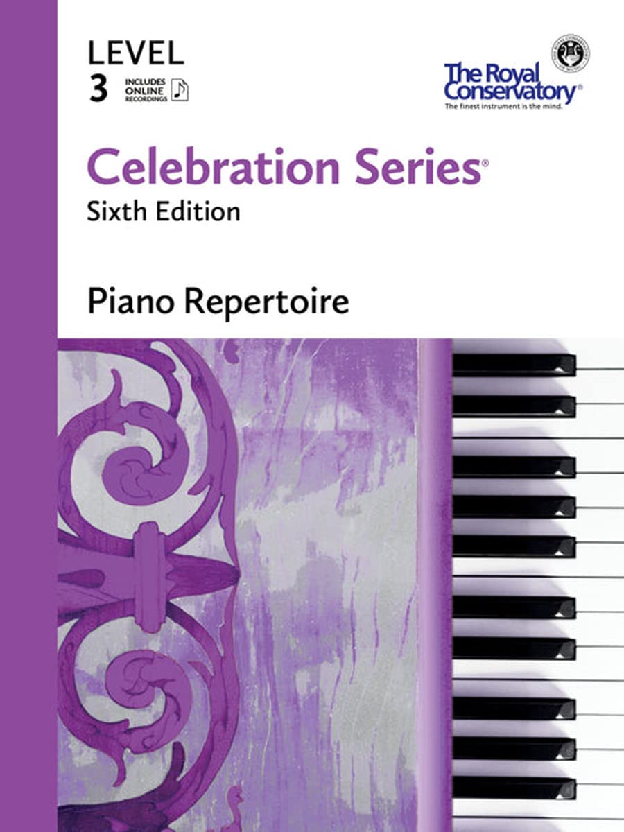 C6R03 - Celebration Series Sixth Edition - Piano Repertoire Level 3 - The Royal Conservatory Sheet Music