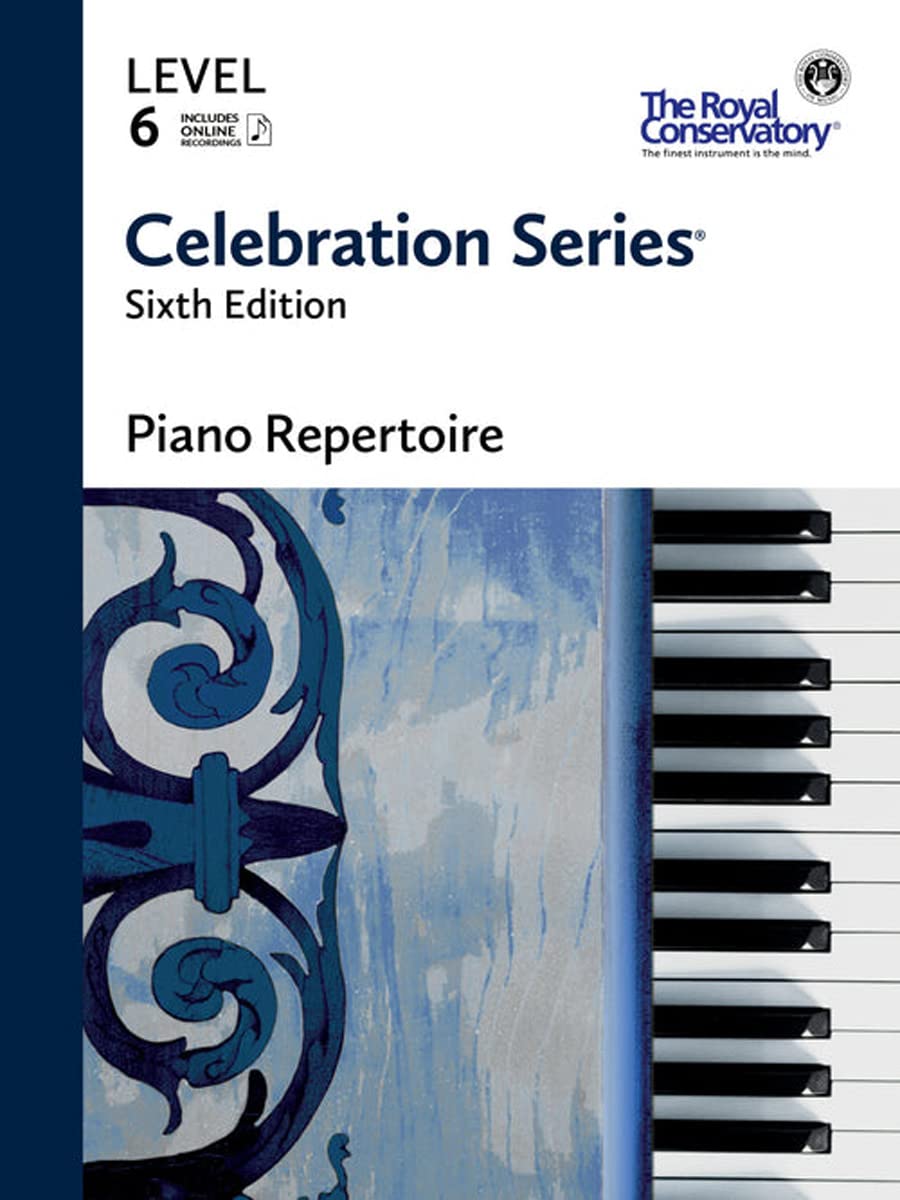 C6R06 - Celebration Series Sixth Edition - Piano Repertoire Level 6 - The Royal Conservatory Sheet Music