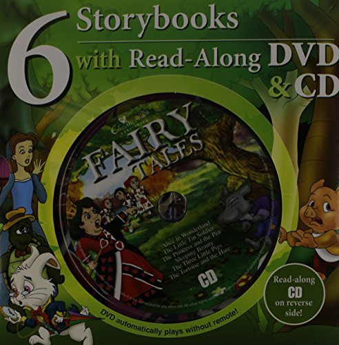 Fairy Tales: 6 Storybooks with Read-Along DVD & CD by Creative Kids Publishing (2008-08-02) book