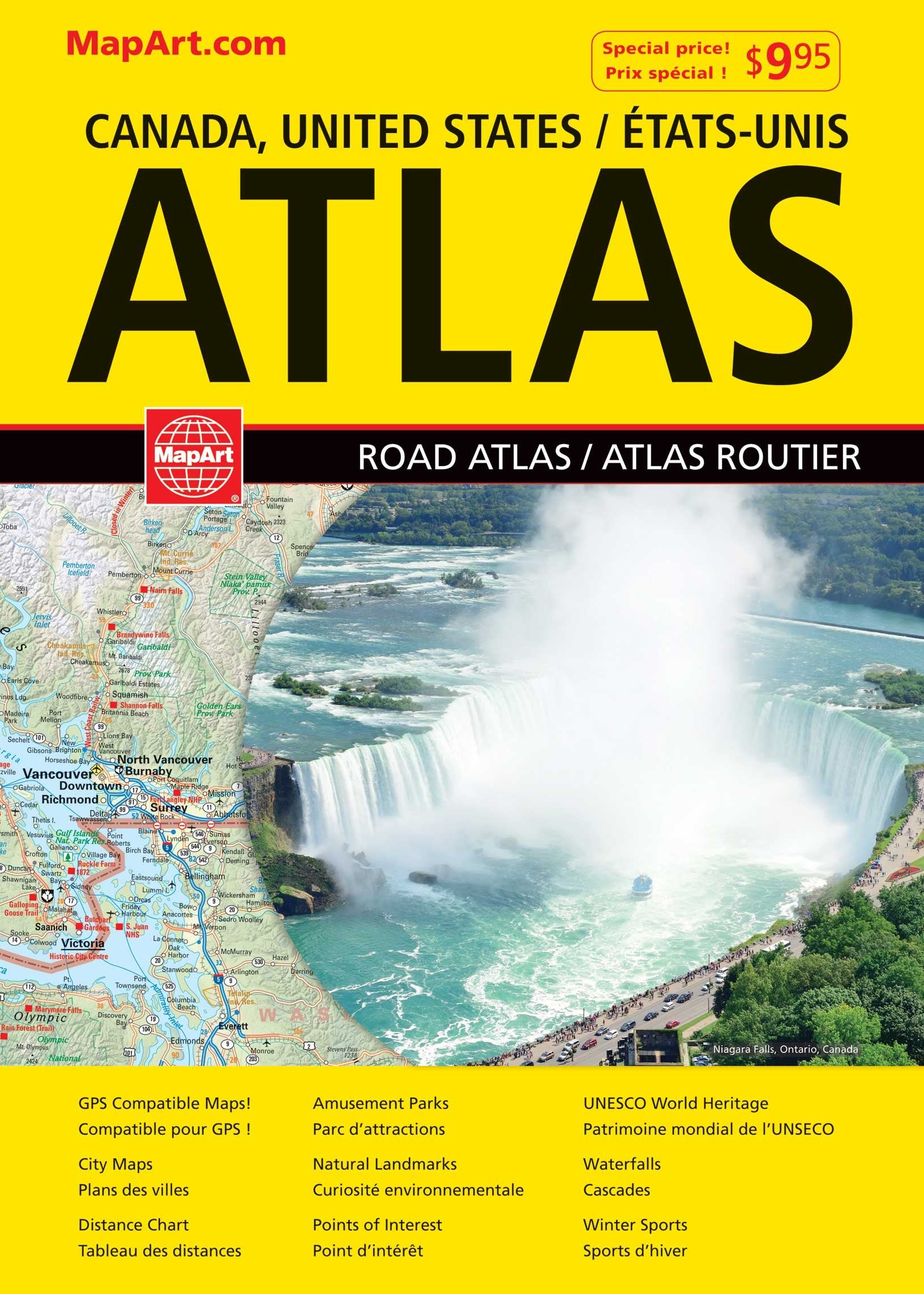 Atlas : Canada, United States, Mexico Maps & Plans