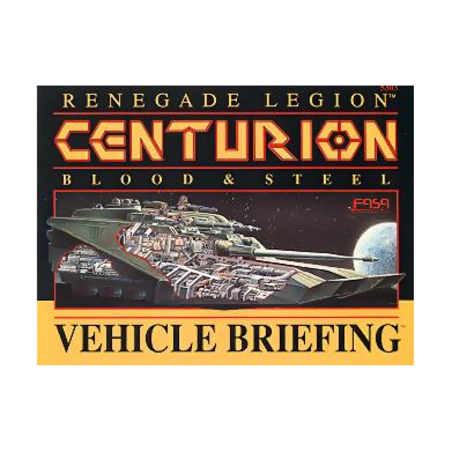 Renegade Legion: Centurion Vehicle Briefing : Blood and Steel Books