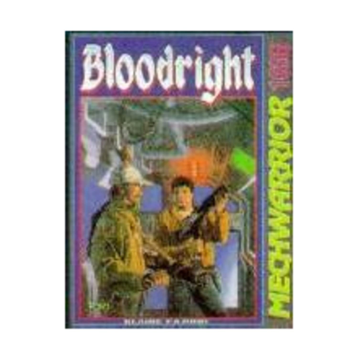 Bloodright Mechwarrior 1666 Adventure Books