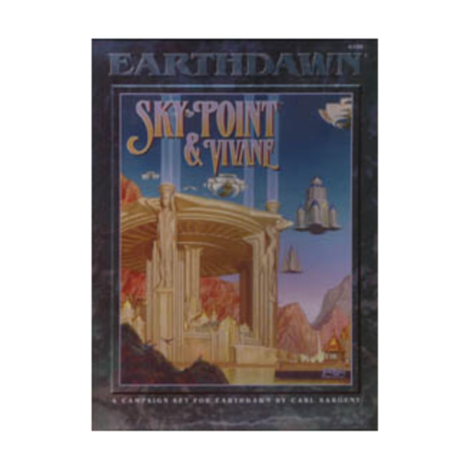 Sky Point & Vivane/3 Books, 2 Maps, Handouts and Props/Boxed Set (Earthdawn, 6108) Fantasy & Sci-Fi