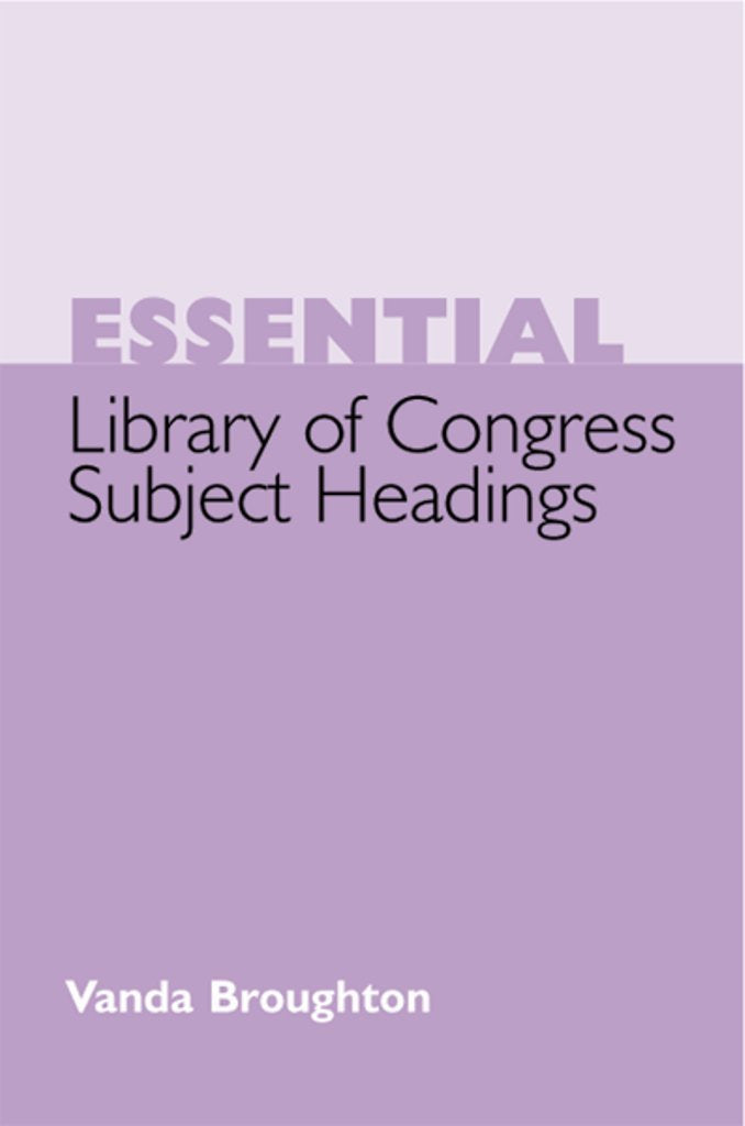 Essential Library of Congress Subject Headings Social Sciences