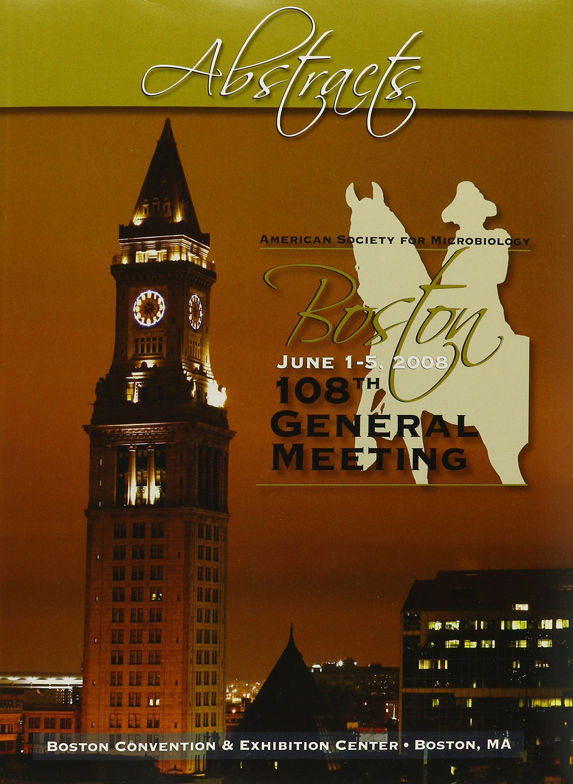 Abstracts: Boston June 1-5, 2008 108th General Meeting Natural Sciences