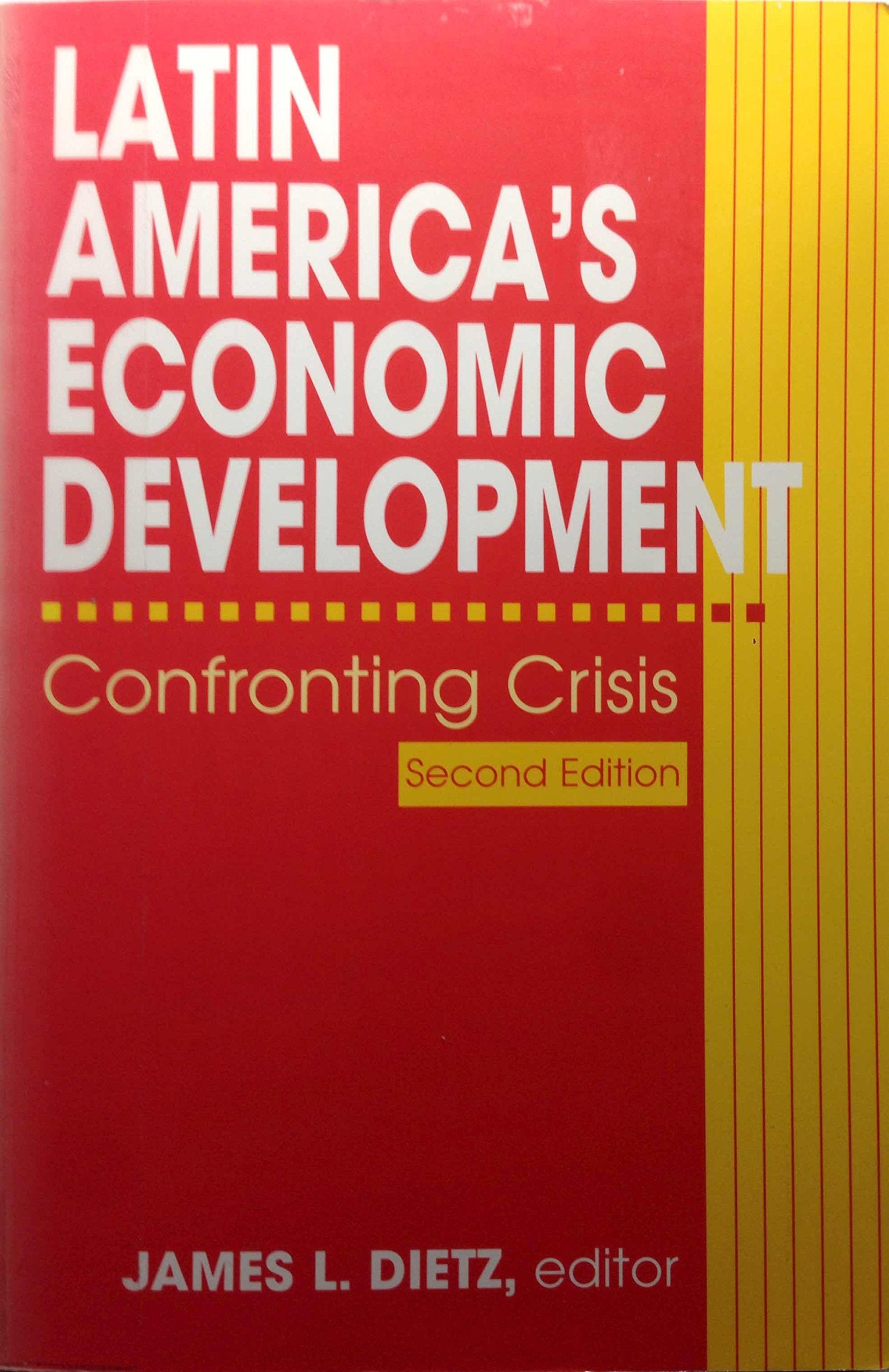 Product Image: Latin America's Economic Development: Confronting Crisis