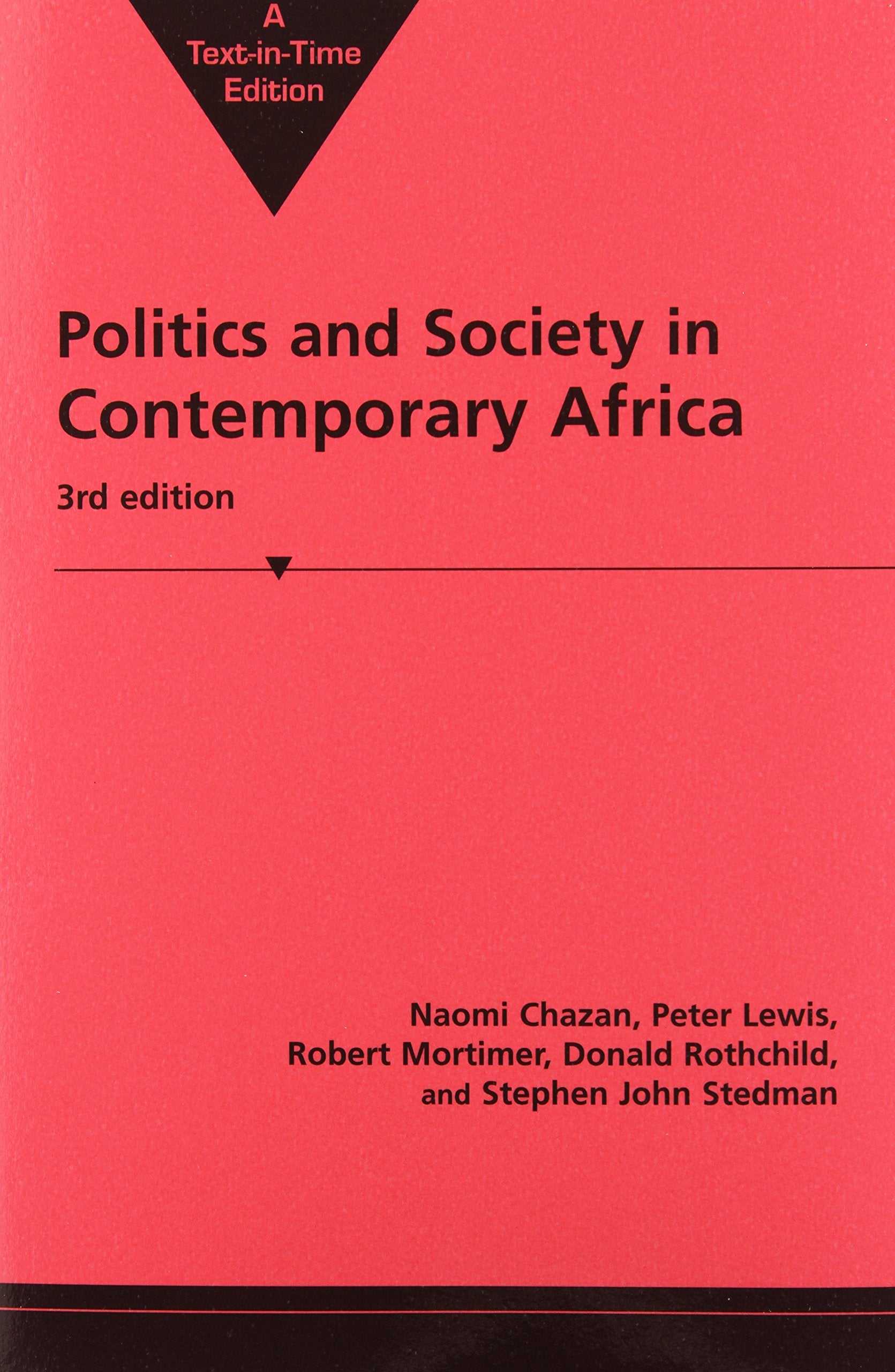 Politics and Society in Contemporary Africa Social Sciences