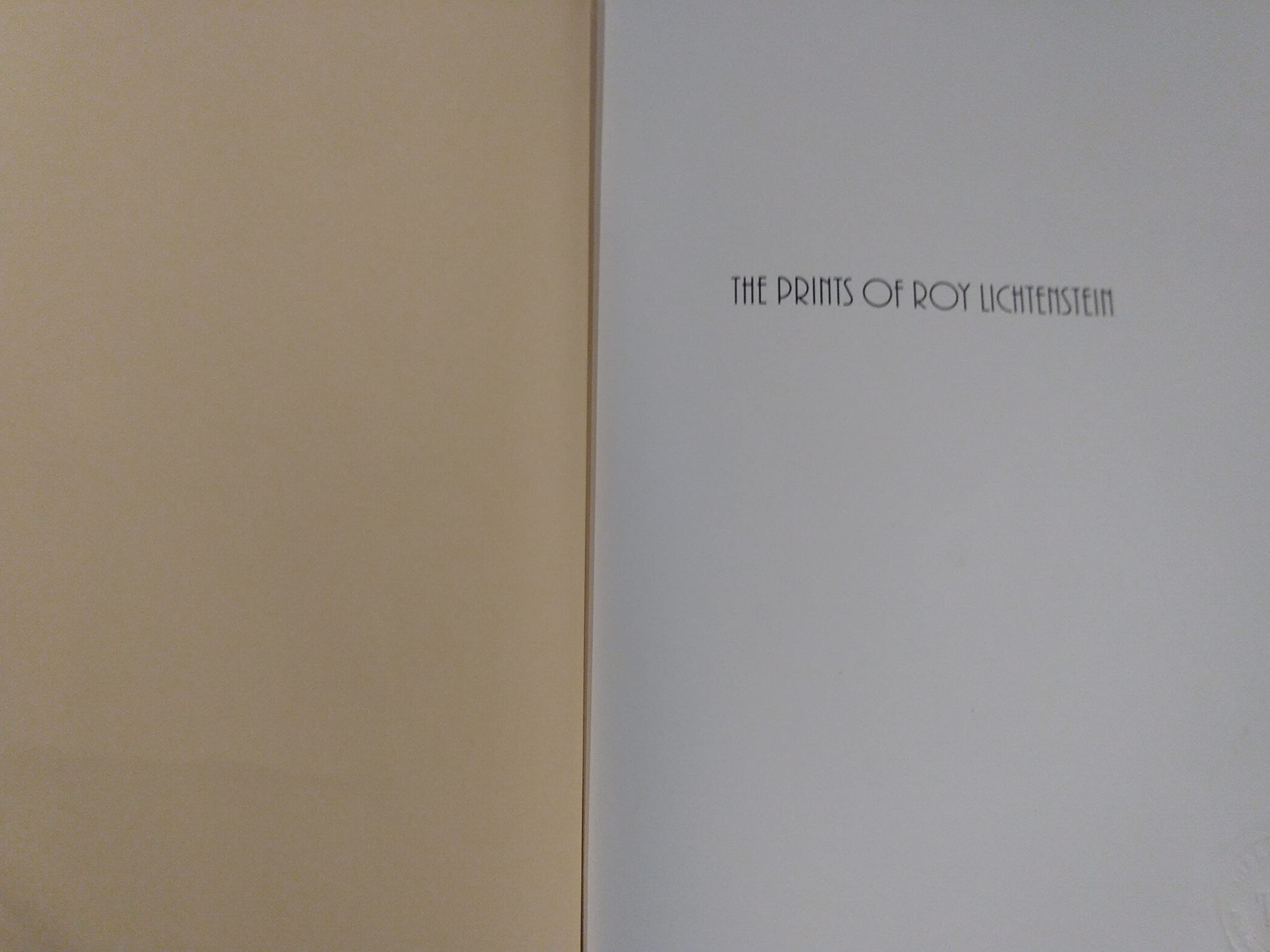 The Prints of Roy Lichtenstein: A Catalogue Raisonne 1948-1993 book