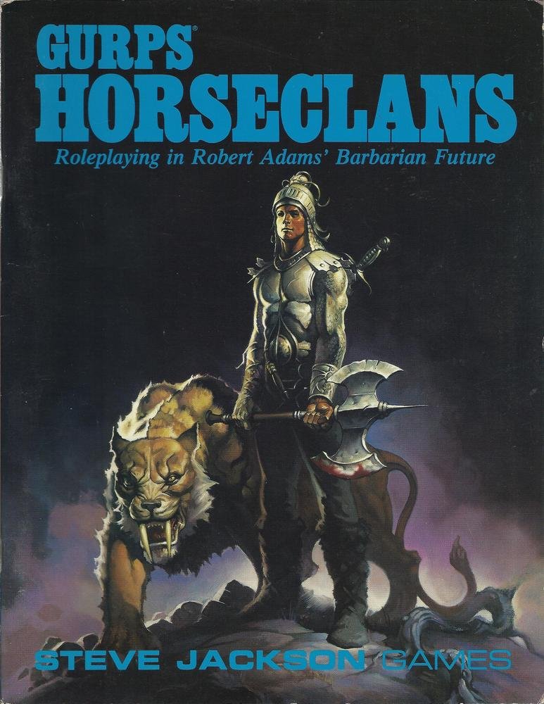 GURPS Horseclans: Roleplaying in Robert Adam's Barbarian Future Books