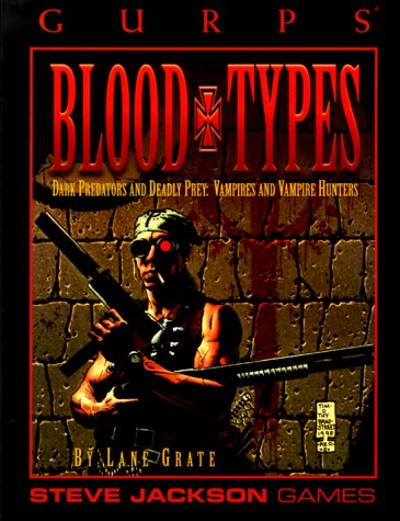 Gurps Blood Types: Dark Predators and Deadly Prey: Vampires and Vampire Hunters Manga