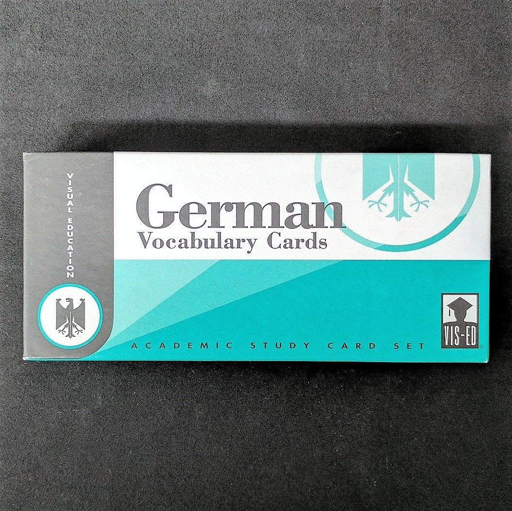 German Vocabulary Cards: German-English Vocabulary Flash Cards Leisure, Home & Garden