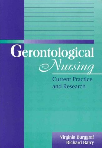 Product Image: Gerontological Nursing: Current Practice and Research