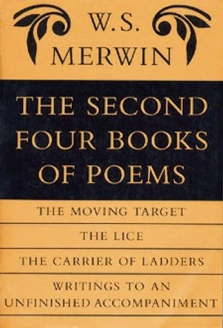 The Second Four Books of Poems Poetry