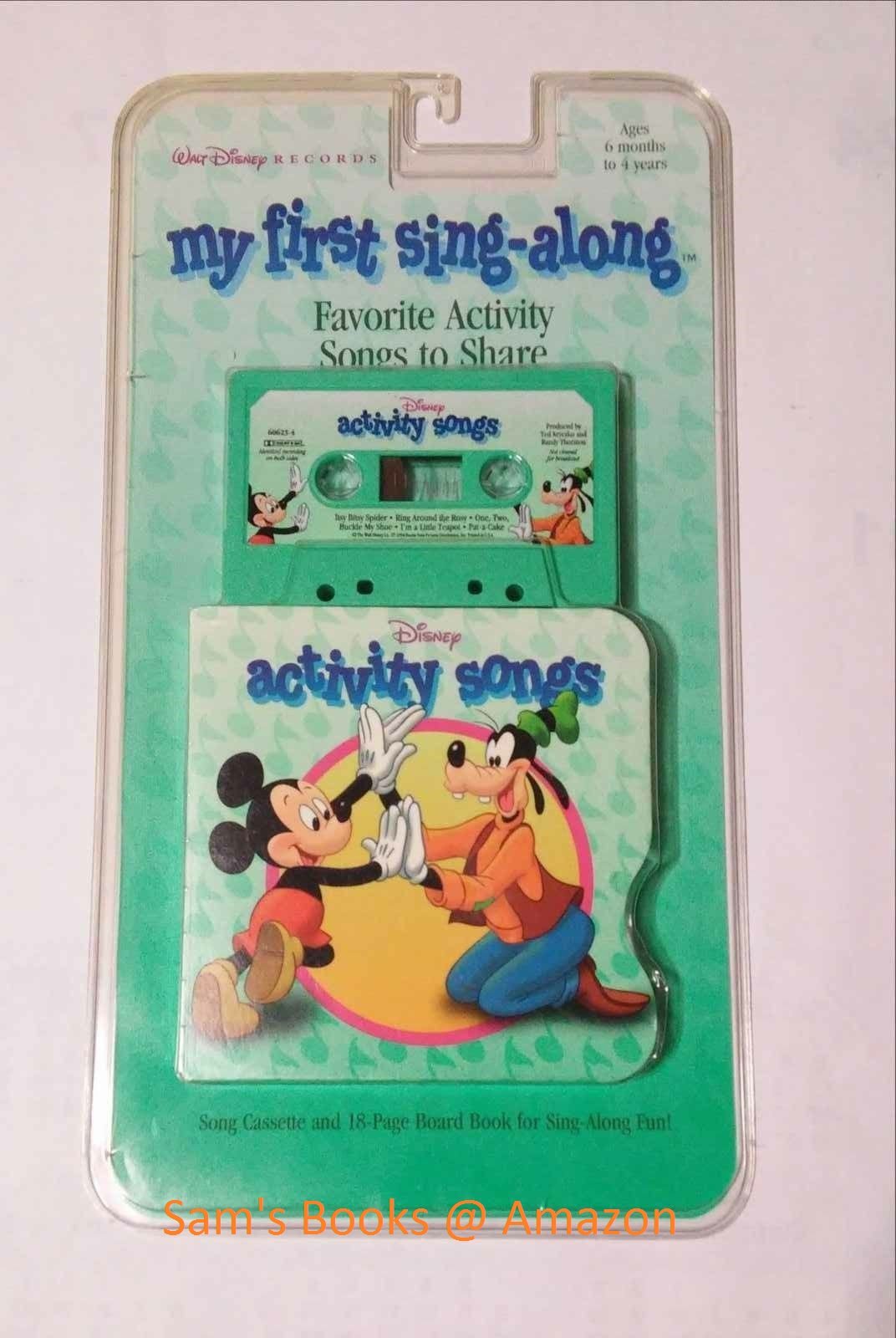 Disney Activity Songs cd