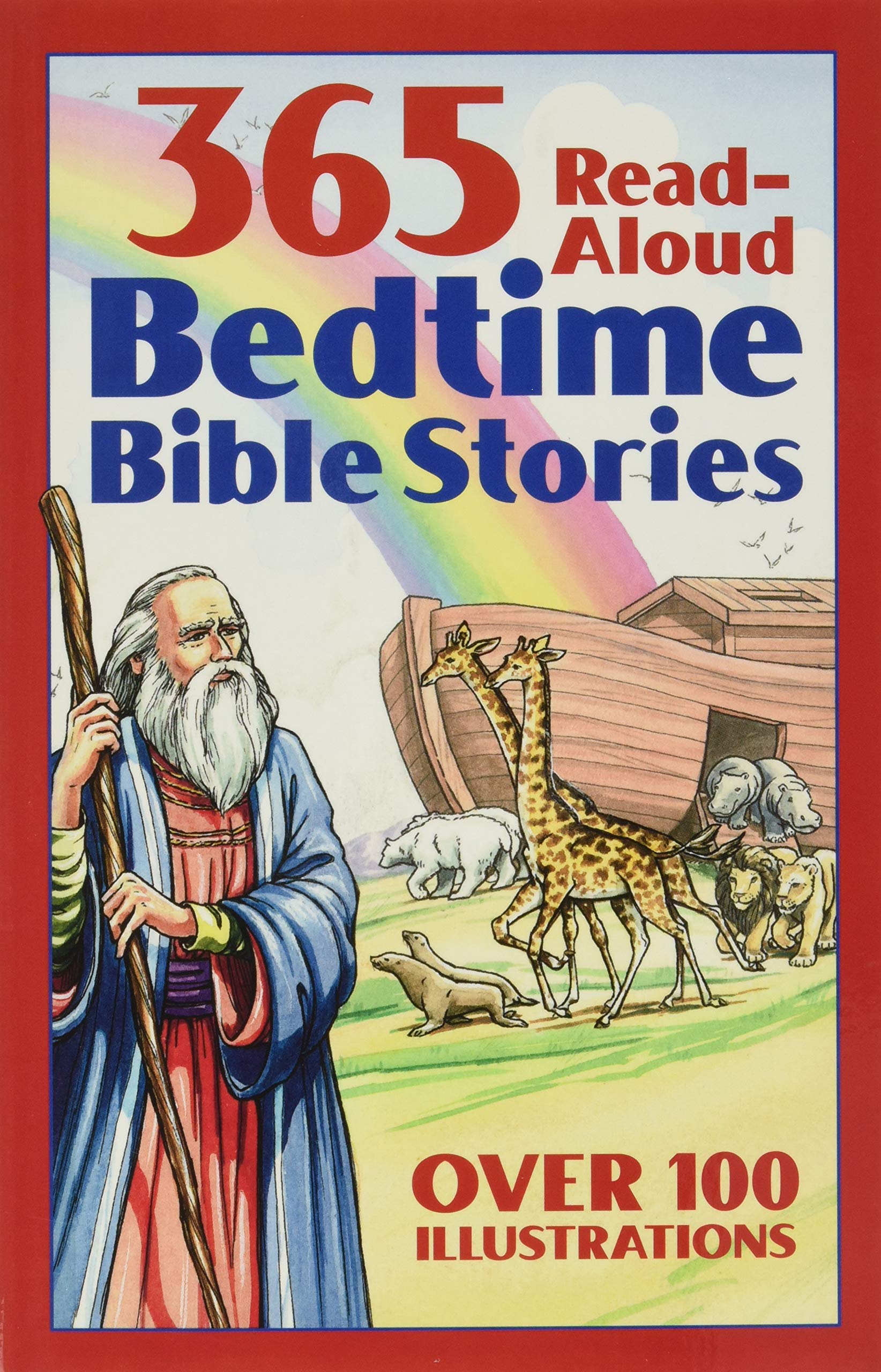 365 Read-Aloud Bedtime Bible Stories Parents & Children