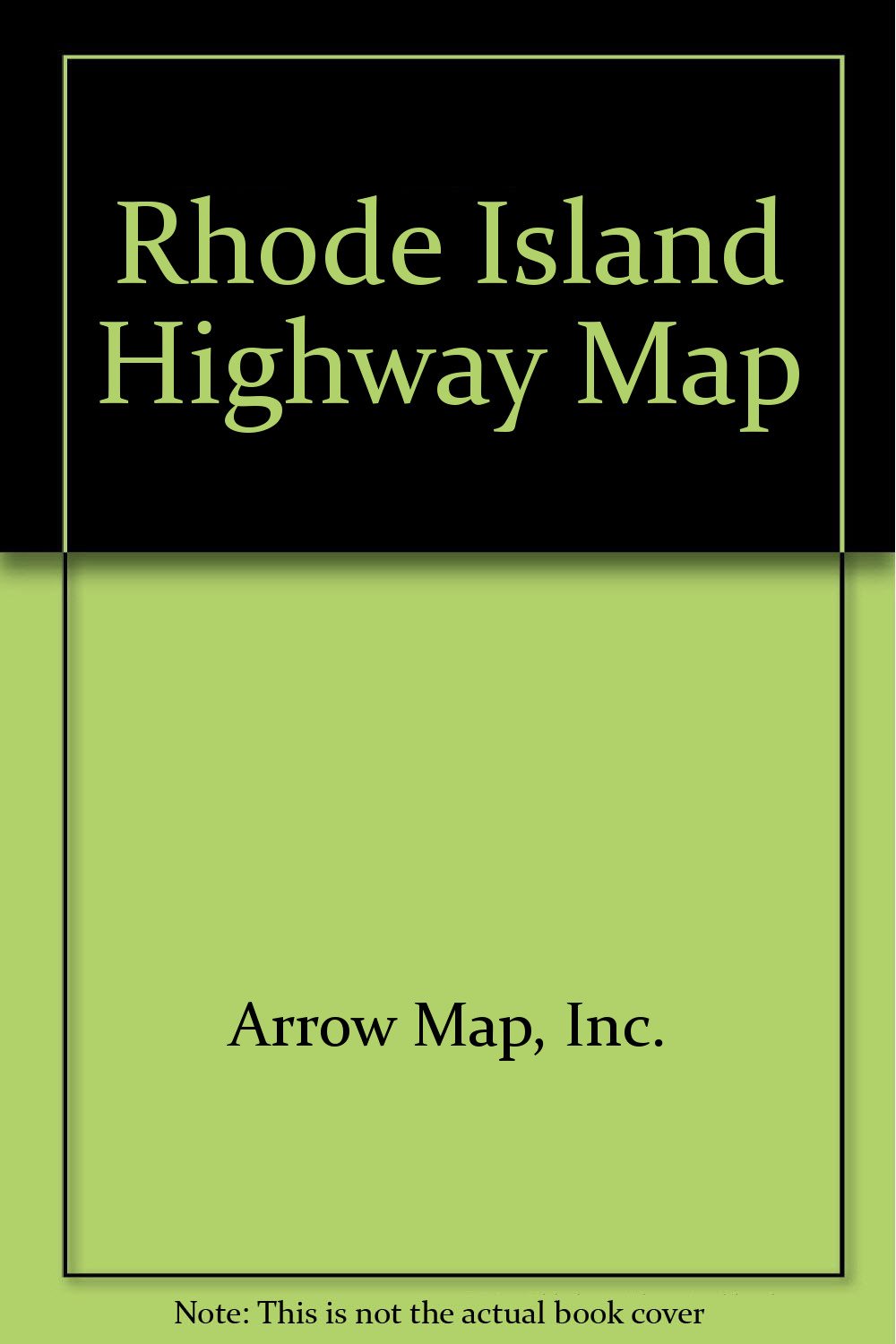 Rhode Island Highway Map Reference Books