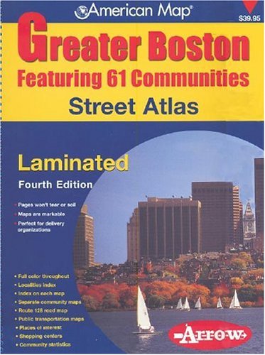 American Map Greater Boston Street Atlas: Featuring 61 Communities Learning & Reference