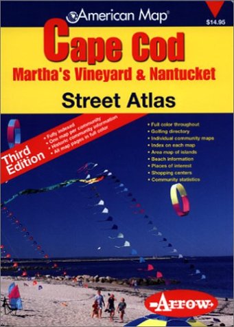 Product Image: Street Atlas-Cape Cod: Marthas Vineyard & Nantucket