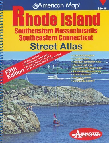 American Map Rhode Island: Southeastern Massachusetts Southeastern Connecticut: Street Atlas Learning & Reference