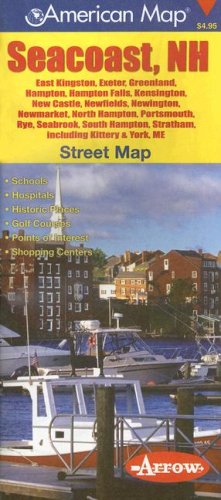 American Map Seacoast, NH Street Map Maps & Plans