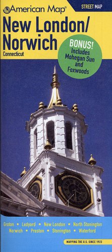 American Map New London/Norwich, CT & Surrounding Towns Maps & Plans