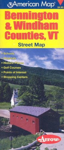Product Image: American Map Bennington & Windham Counties, VT