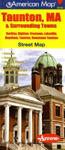 Product Image: American Map taunton & Surrounding Towns, Ma Pocket Map