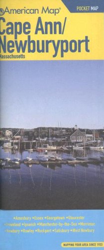 AMERICAN MAP CAPE ANN/NEWBURYPORT MA STREET Maps & Plans