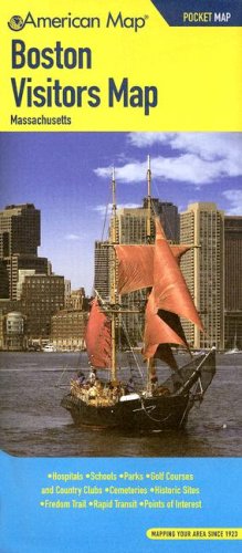 Product Image: American Map Boston Ma Visitors Pocket Map
