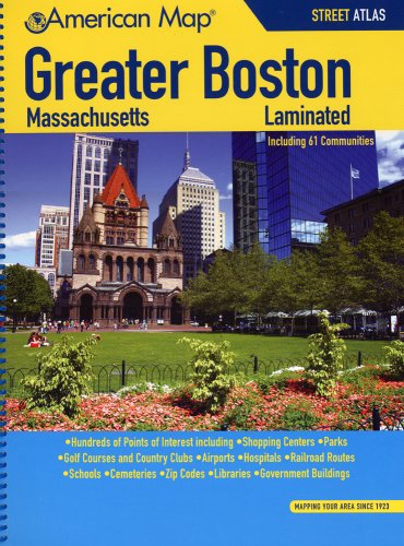 American Map Corporation Greater Boston, MA Atlas Learning & Reference