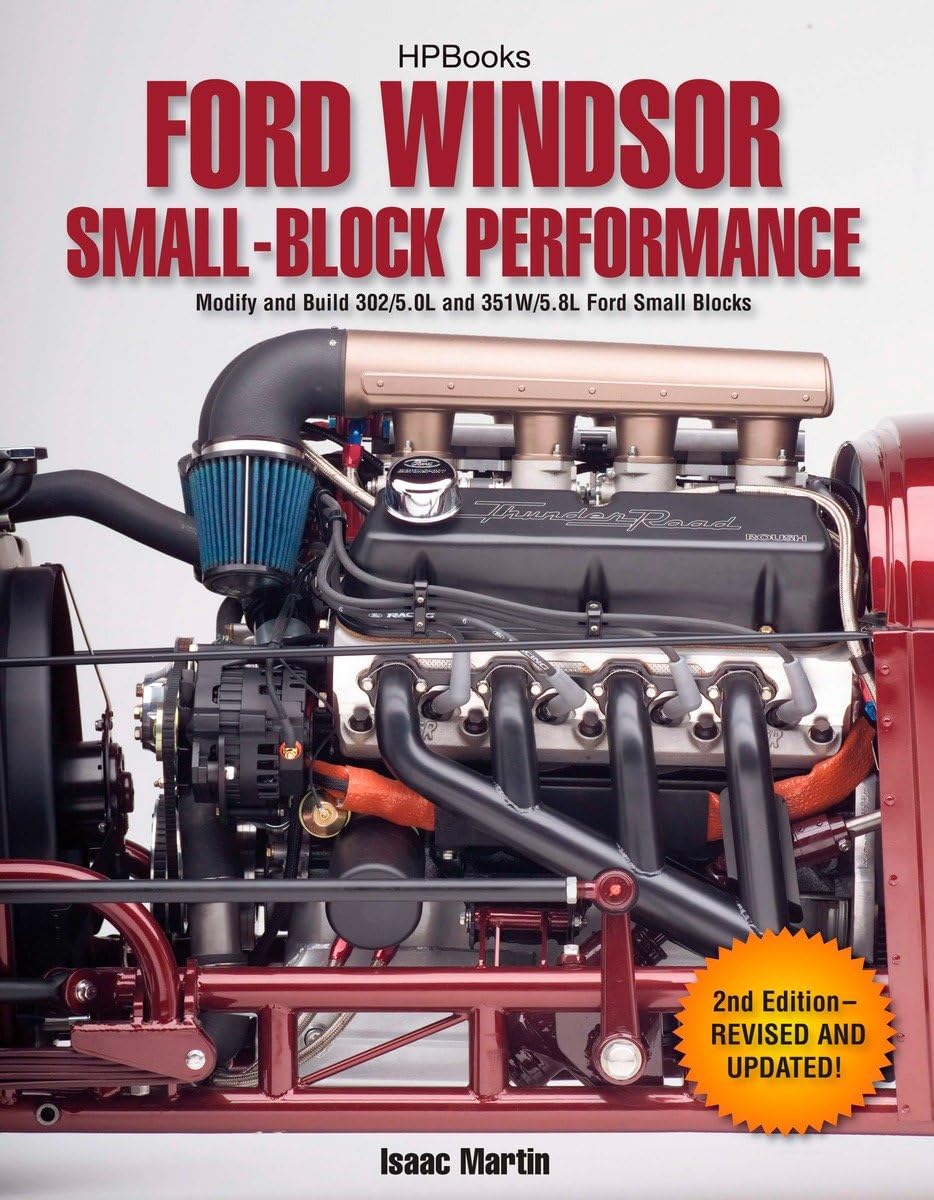 Ford Windsor Small-Block Performance HP1558: Modify and Build 302/5.0L ND 351W/5.8L Ford Small Blocks Hobbies & Crafts