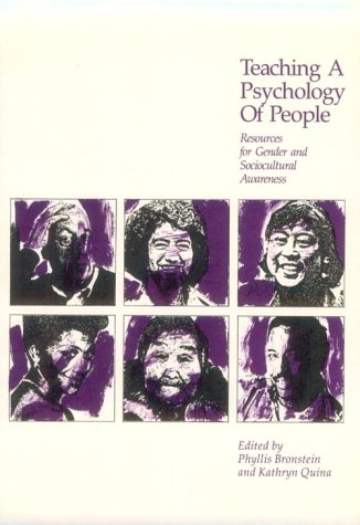 Teaching a Psychology of People: Resources for Gender and Sociocultural Awareness General education