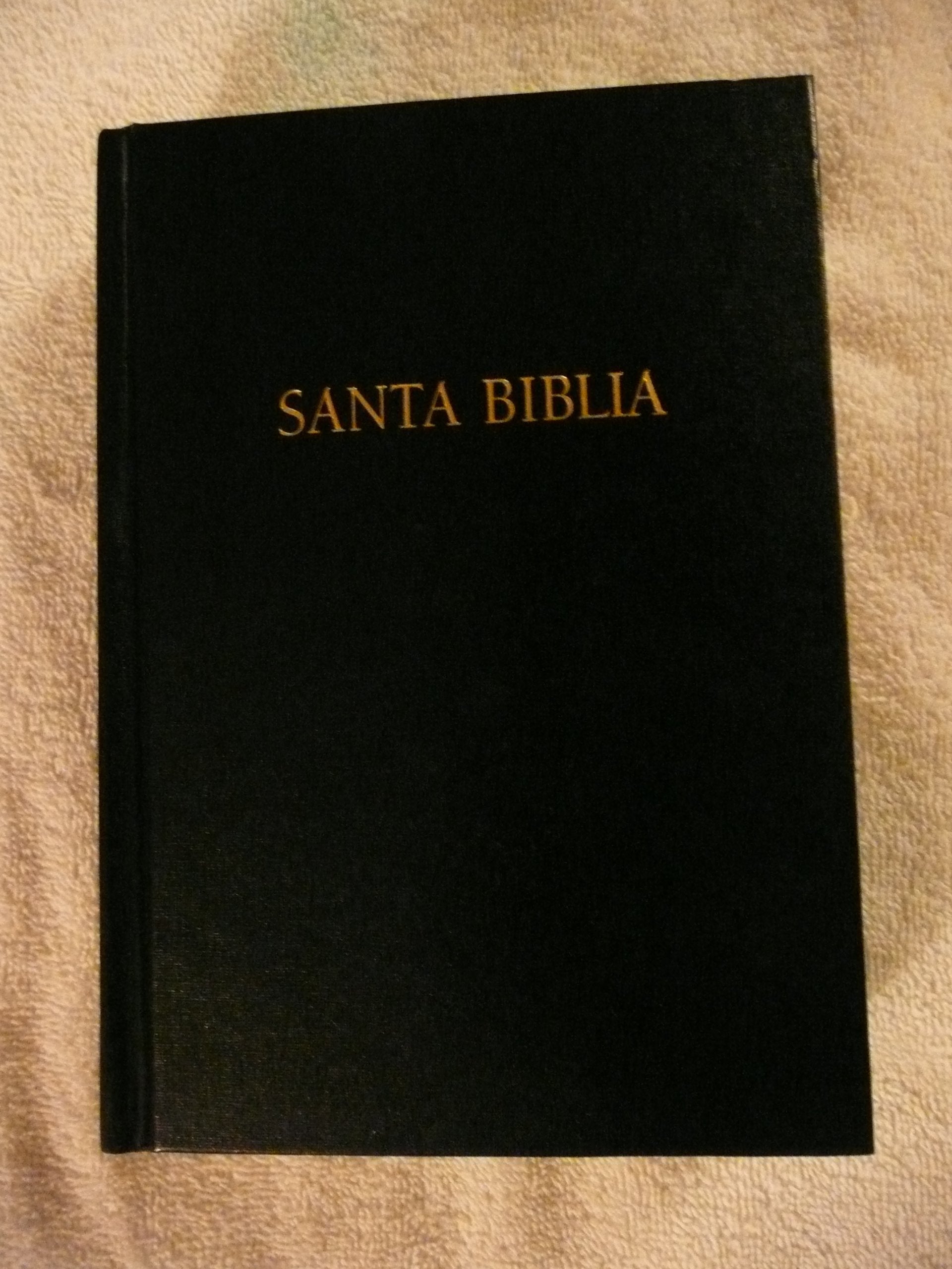 LA Santa Biblia Antiguo Y Nuevo Testamento: Black Cover book