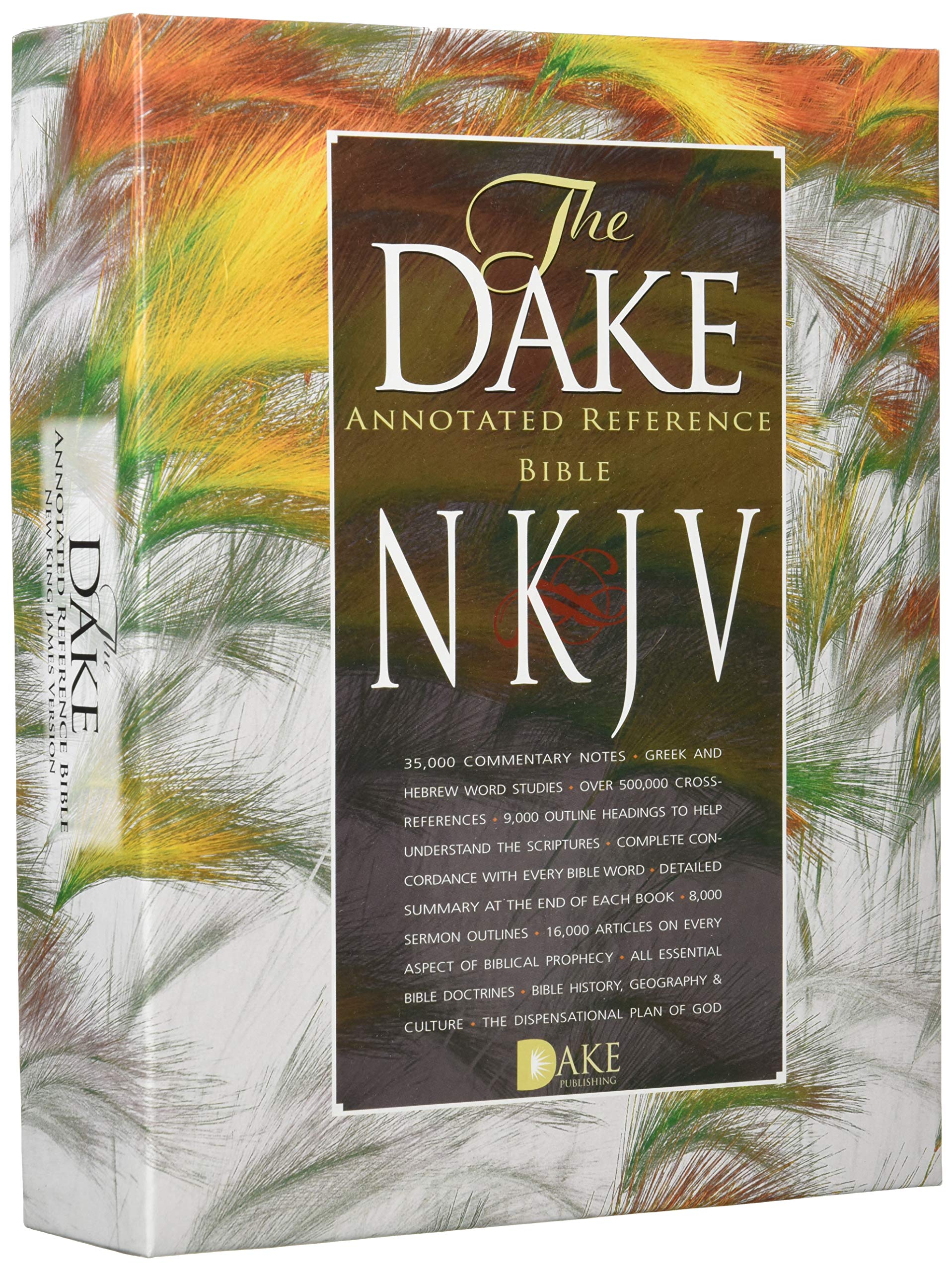 Dake NKJV Burgundy Bonded Leather: Dake NKJV Burg Bonded (Dake Nkjv) Books