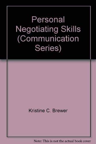 Personal Negotiating Skills (Communication Series) Books