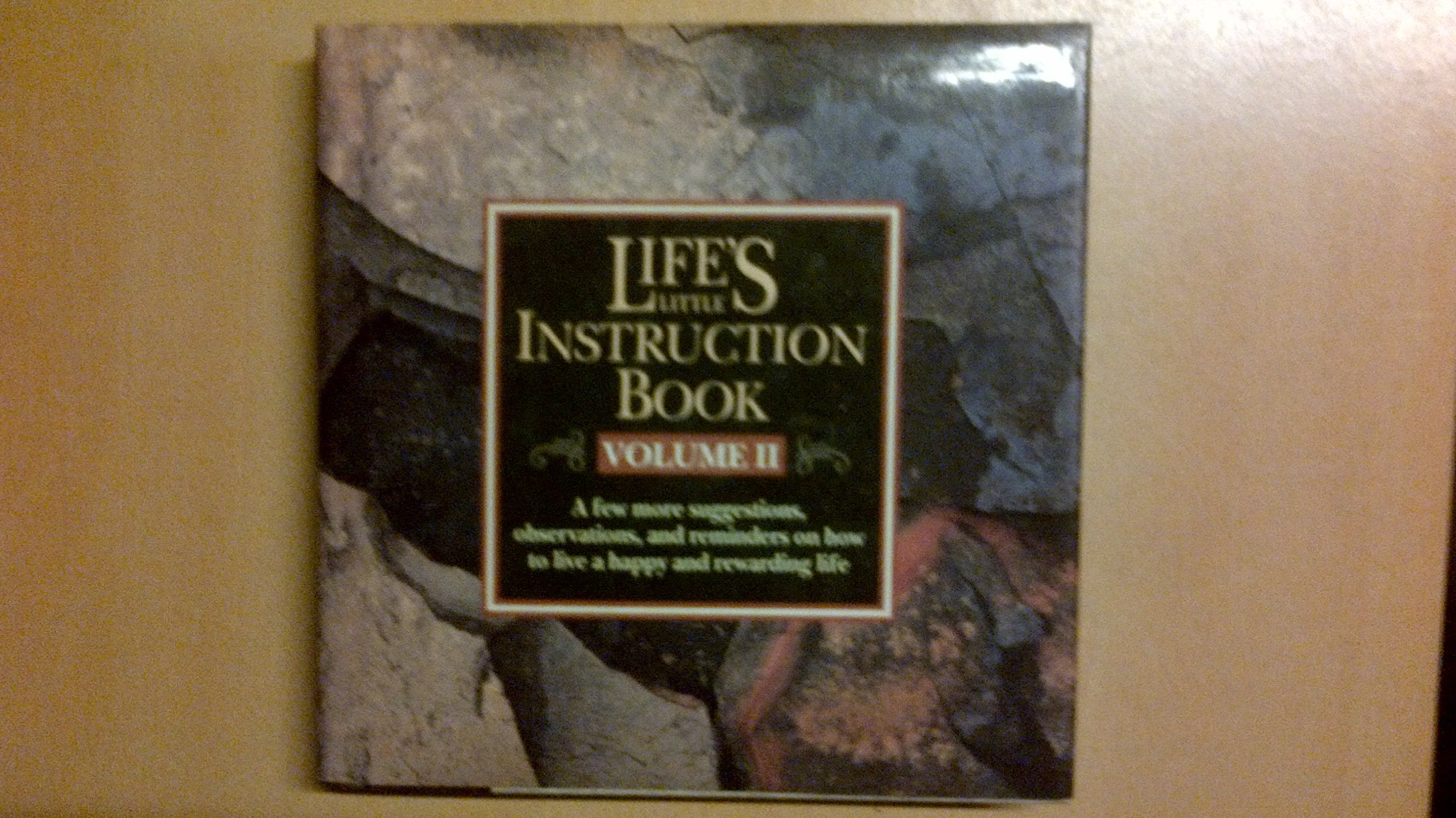 Life's Little Instruction Book: A Few More Suggestions, Observations, and Remarks on How to Live a Happy and Rewarding Life Self-help