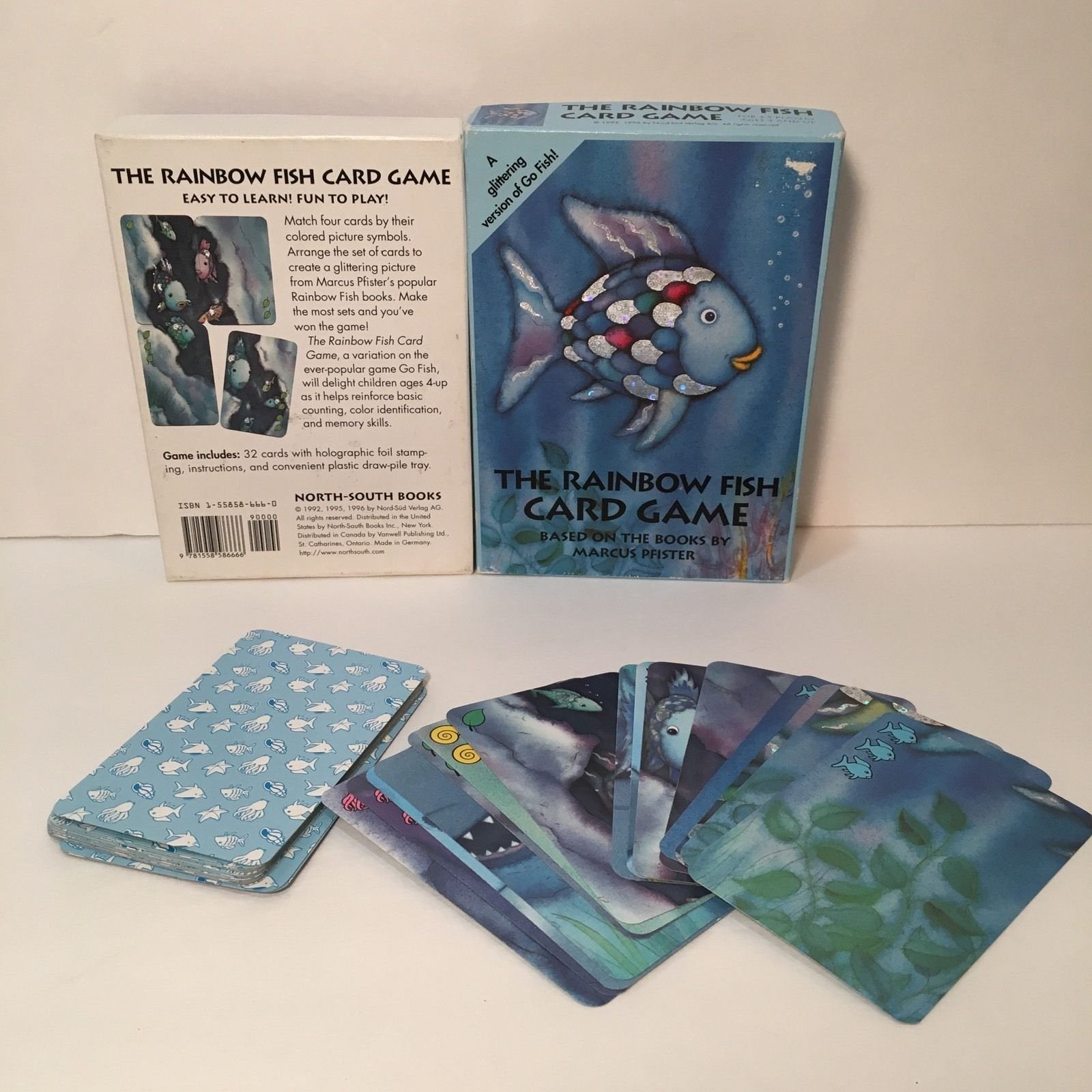Rainbow Fish Go Fishing Card Game book