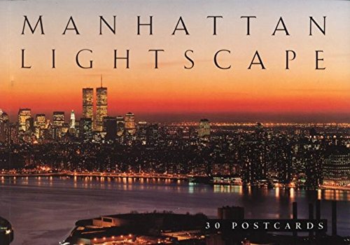 Manhattan Lightscape Postcard Book Film, Art & Culture