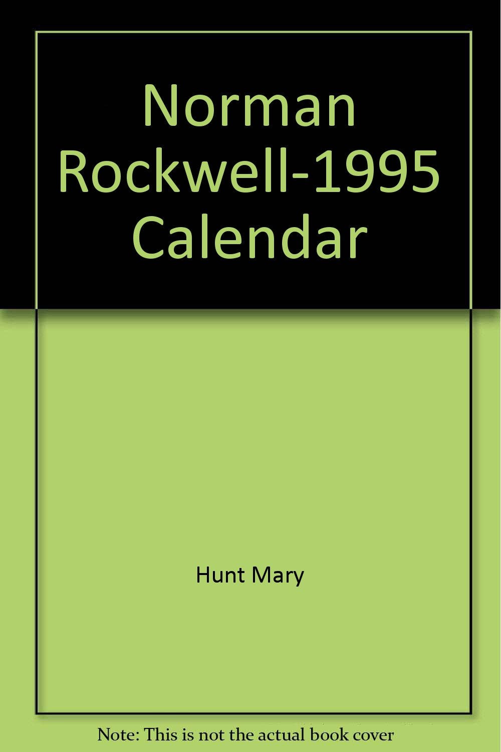 Product Image: Norman Rockwell-1995 Calendar