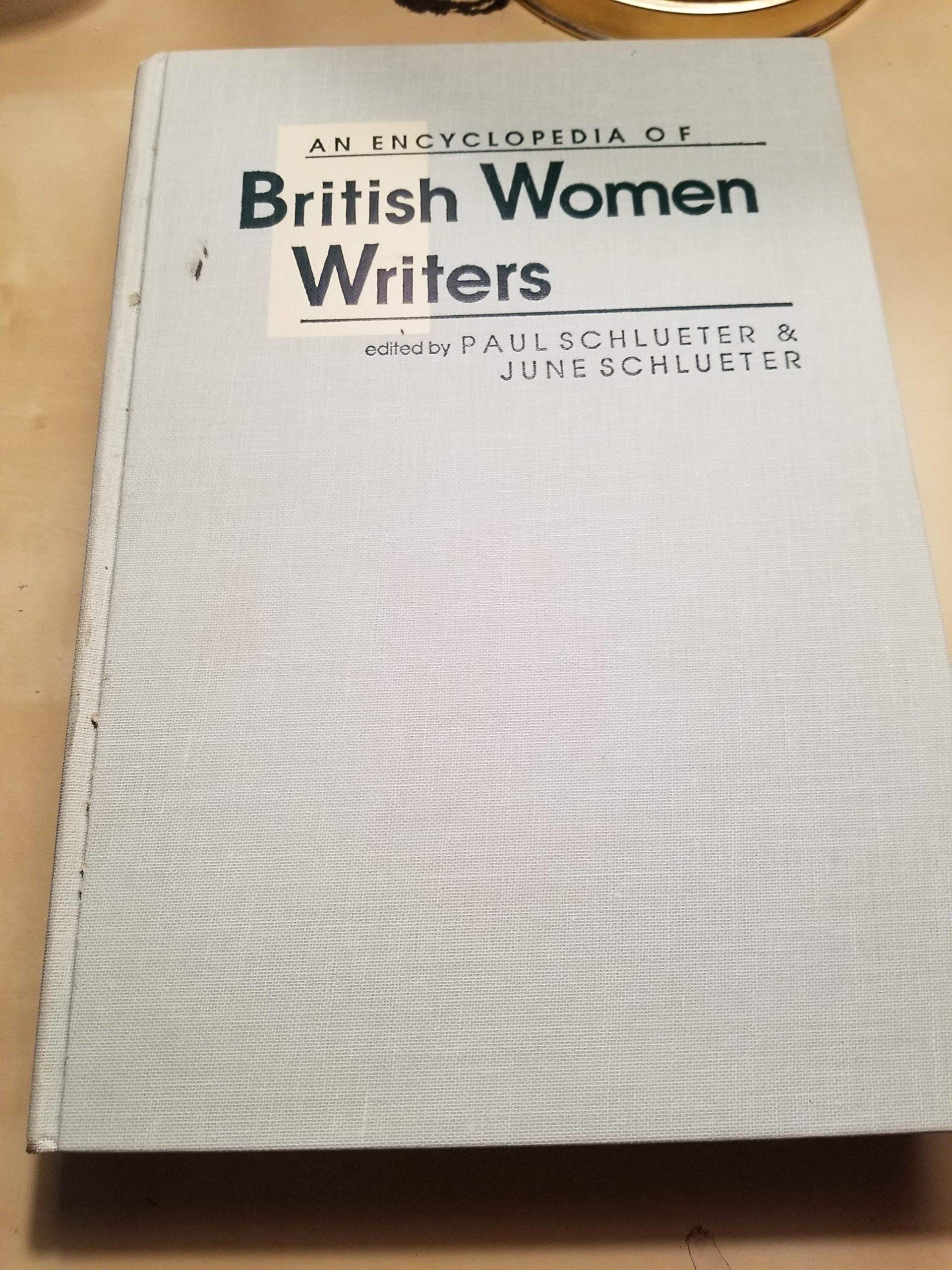An Encyclopedia of British Women Writers Books