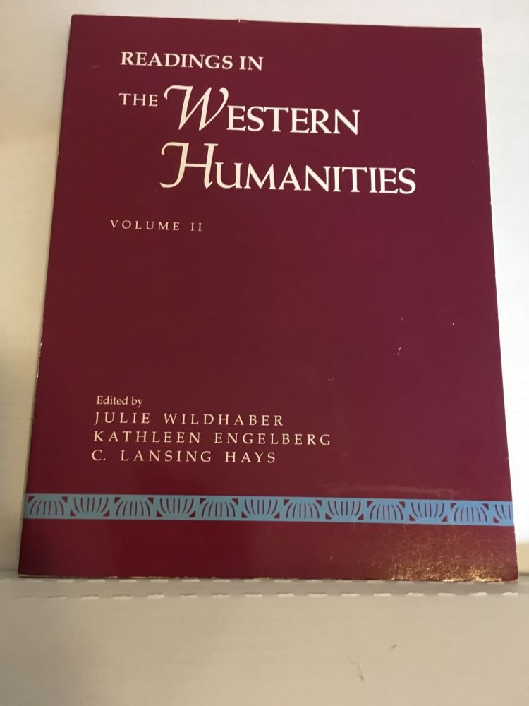 Readings in the Western Humanities General education