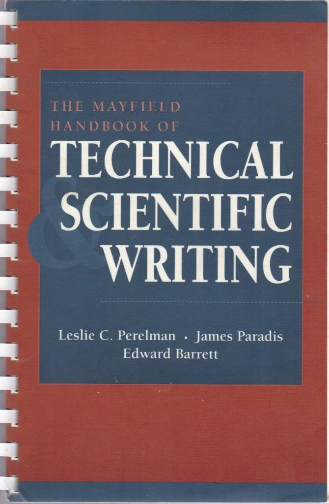 The Mayfield Handbook of Technical & Scientific Writing Media & Communication