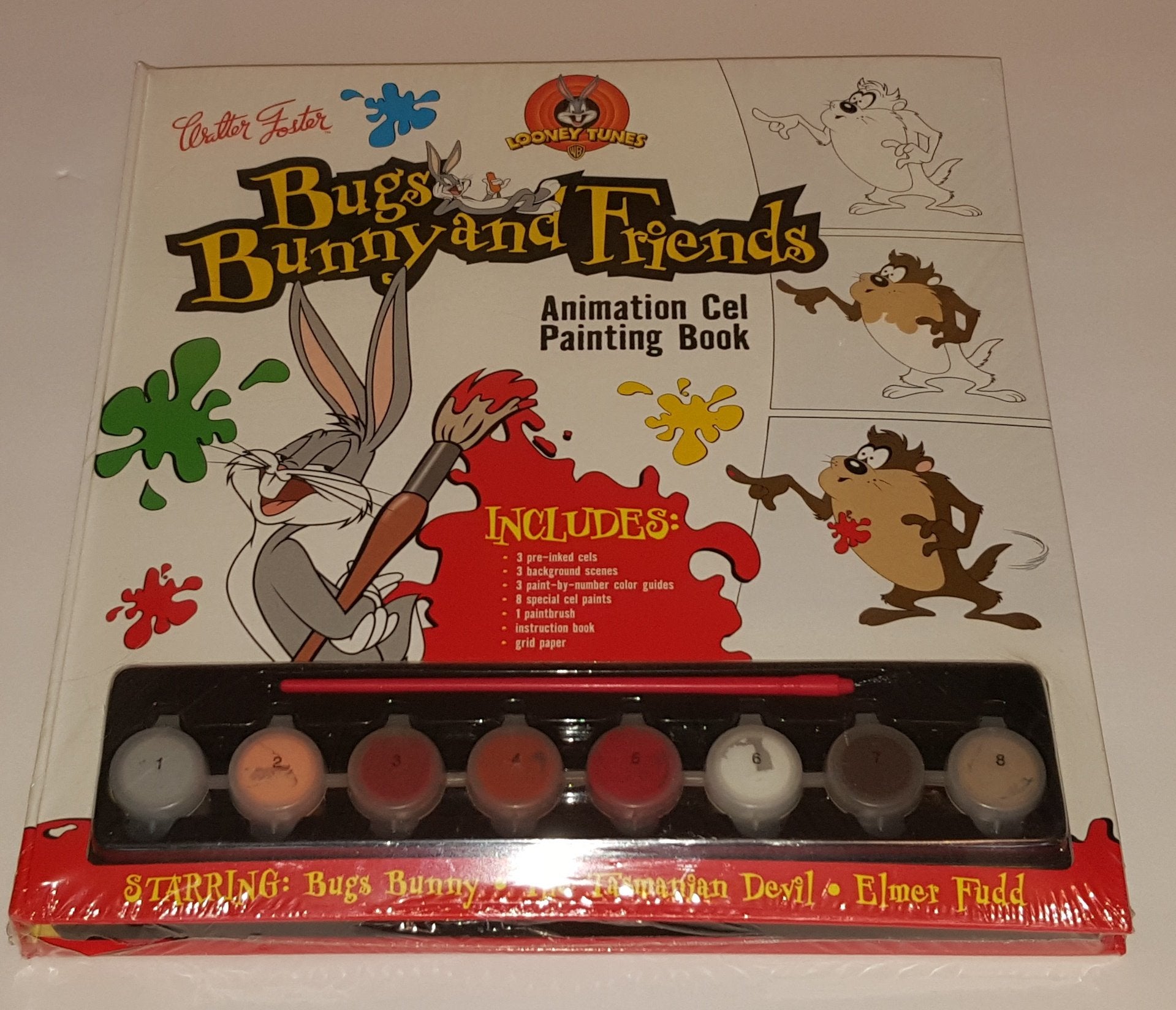 Bugs Bunny and Friends: Animation Cel Painting Book Non-fiction