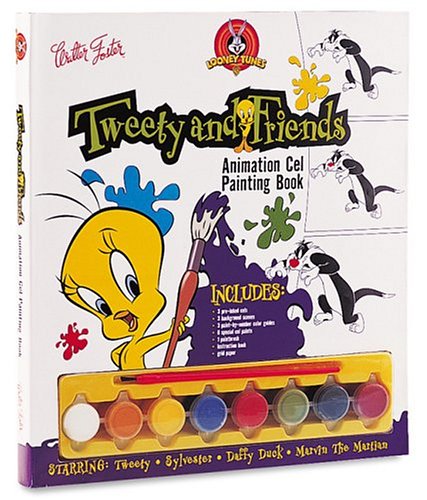 Tweety and Friends: Animation Cel Painting Book Books