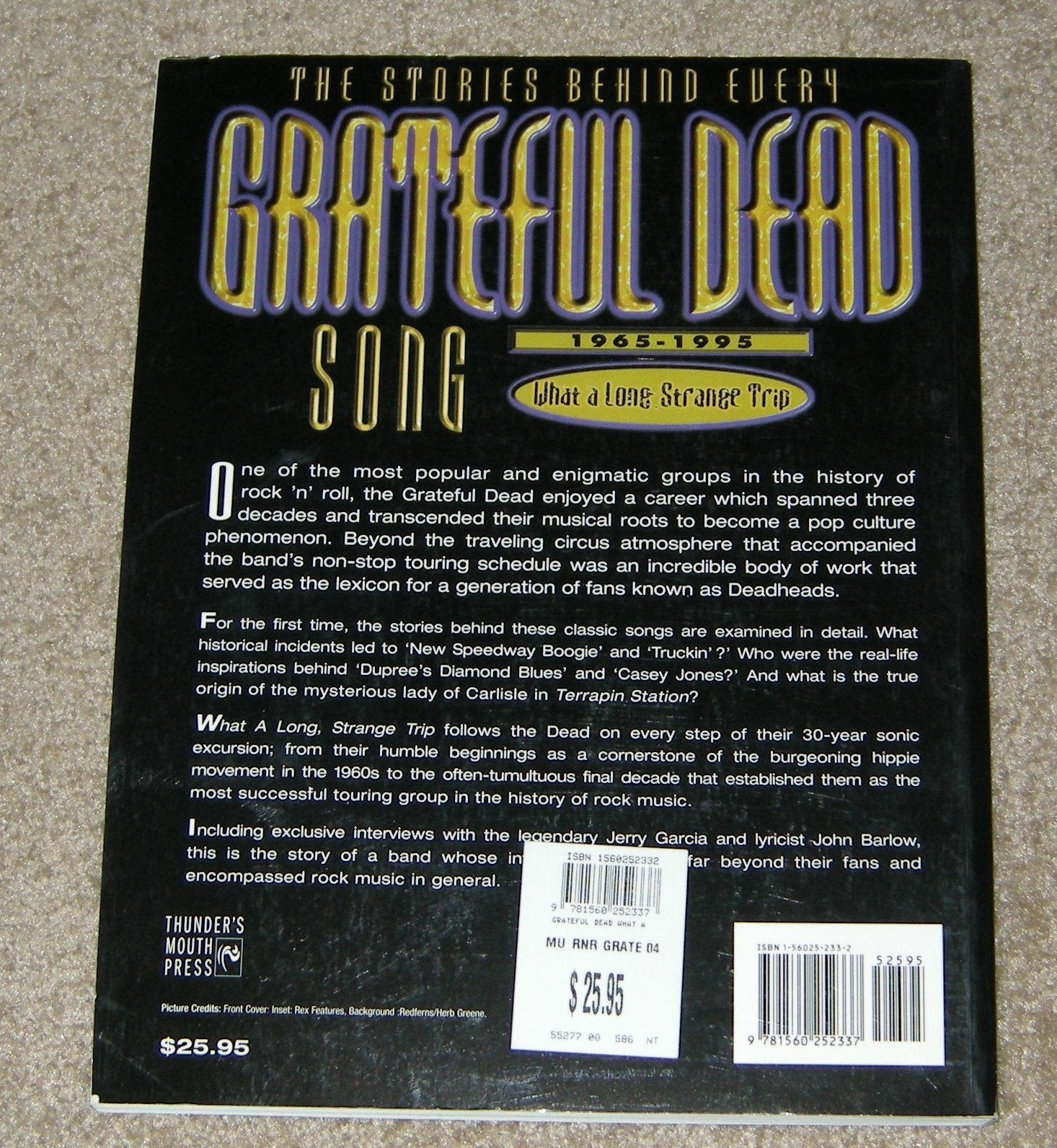 Grateful Dead: What a Long, Strange Trip: The Stories Behind Every Song 1965-1995 Arts & Music