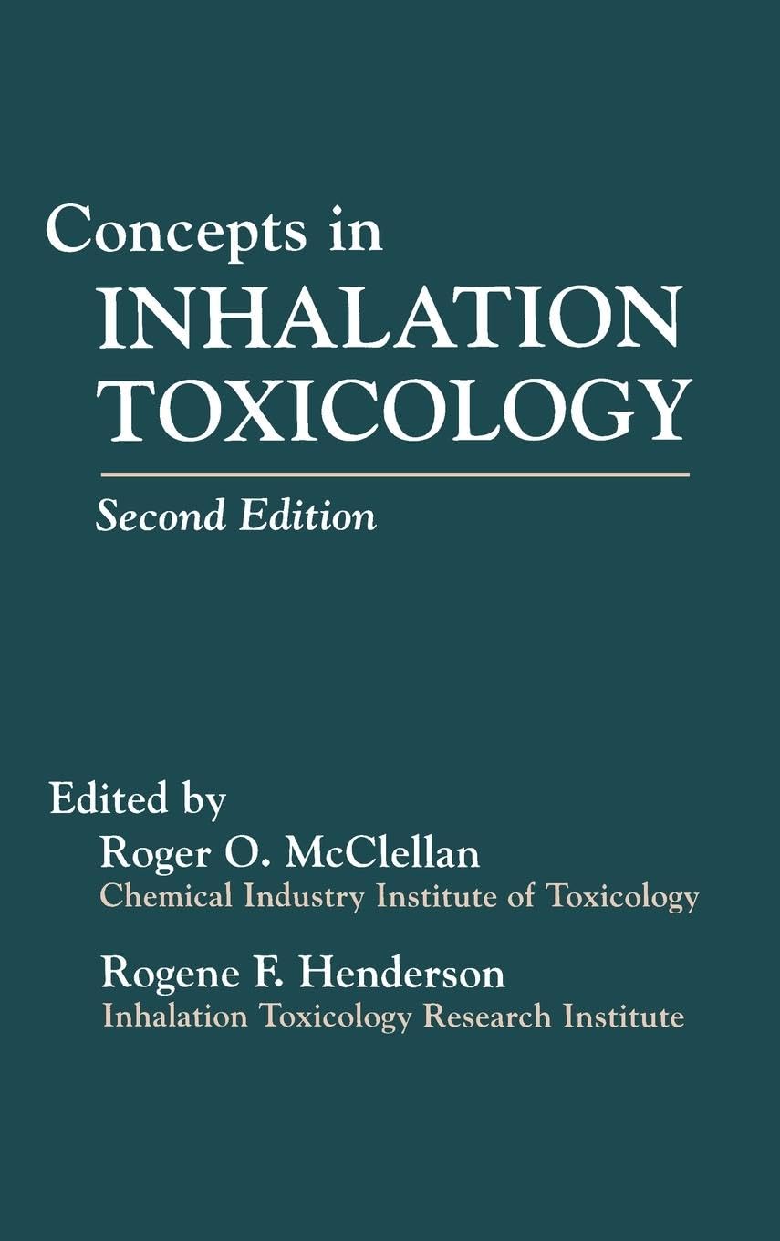 Product Image: Concepts In Inhalation Toxicology