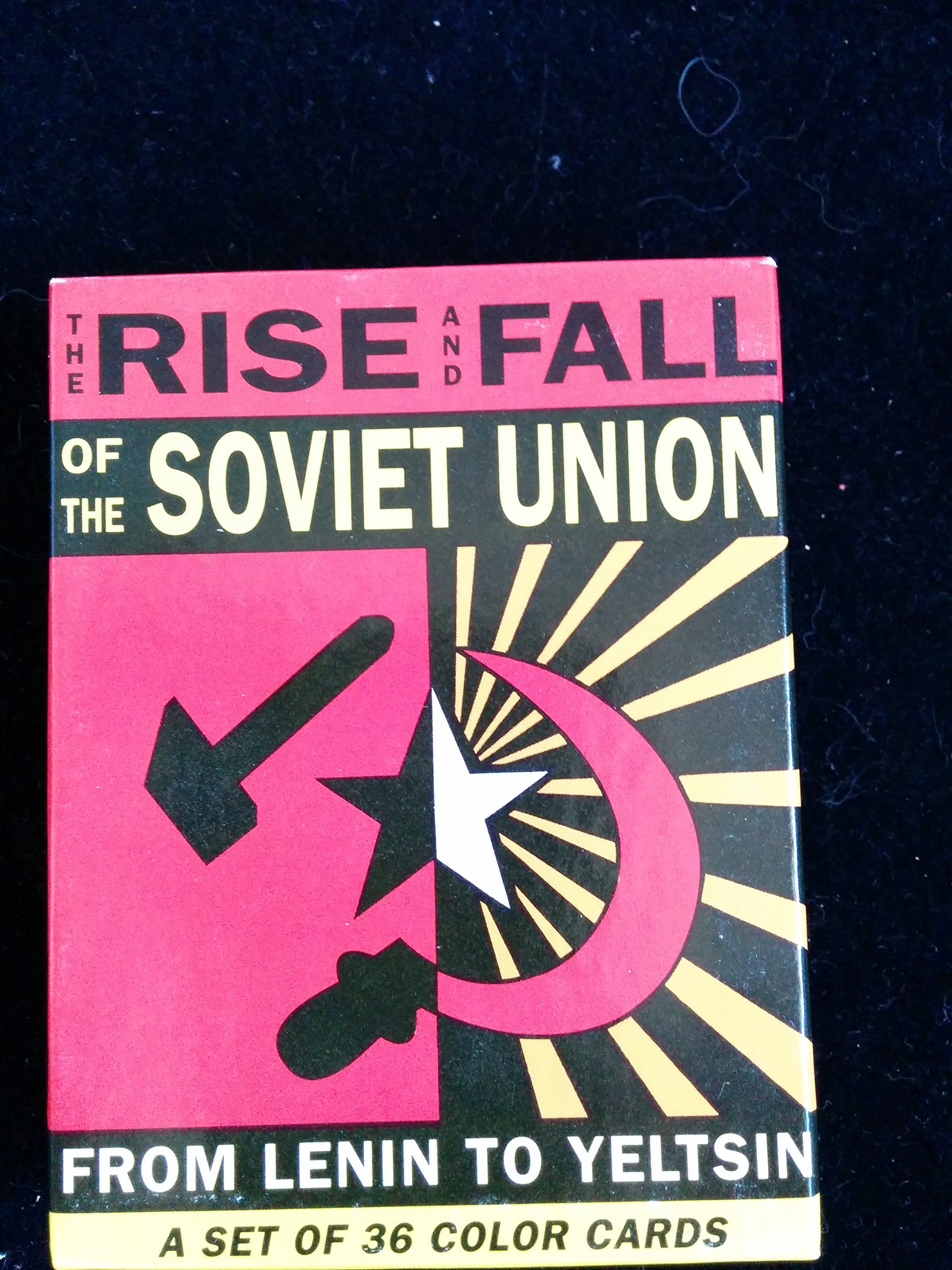 The Rise and Fall of the Soviet Union Trading Cards Hobbies & Crafts