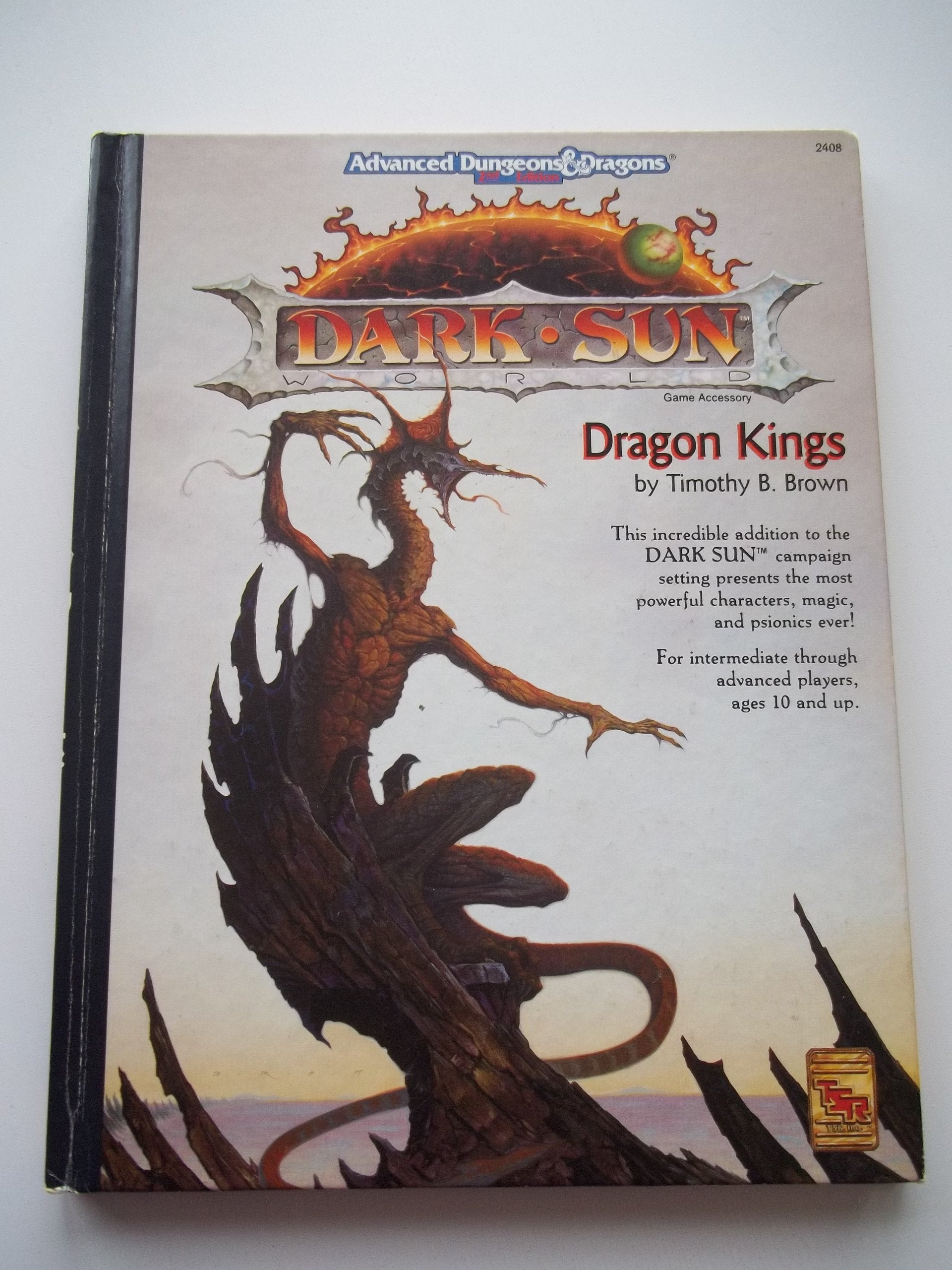 Dragon Kings (Advanced Dungeons & Dragons, 2nd Edition, Dark Sun World Game Accessory, No. 2408) Books