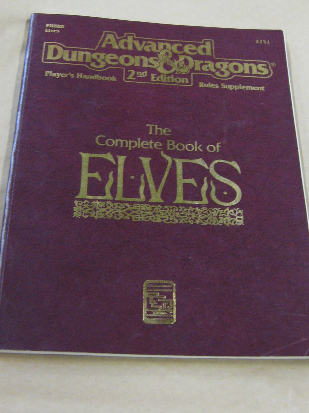 The Complete Book of Elves: Player's Handbook : Rules Supplement (Advanced Dungeons and Dragons) Leisure & Fun