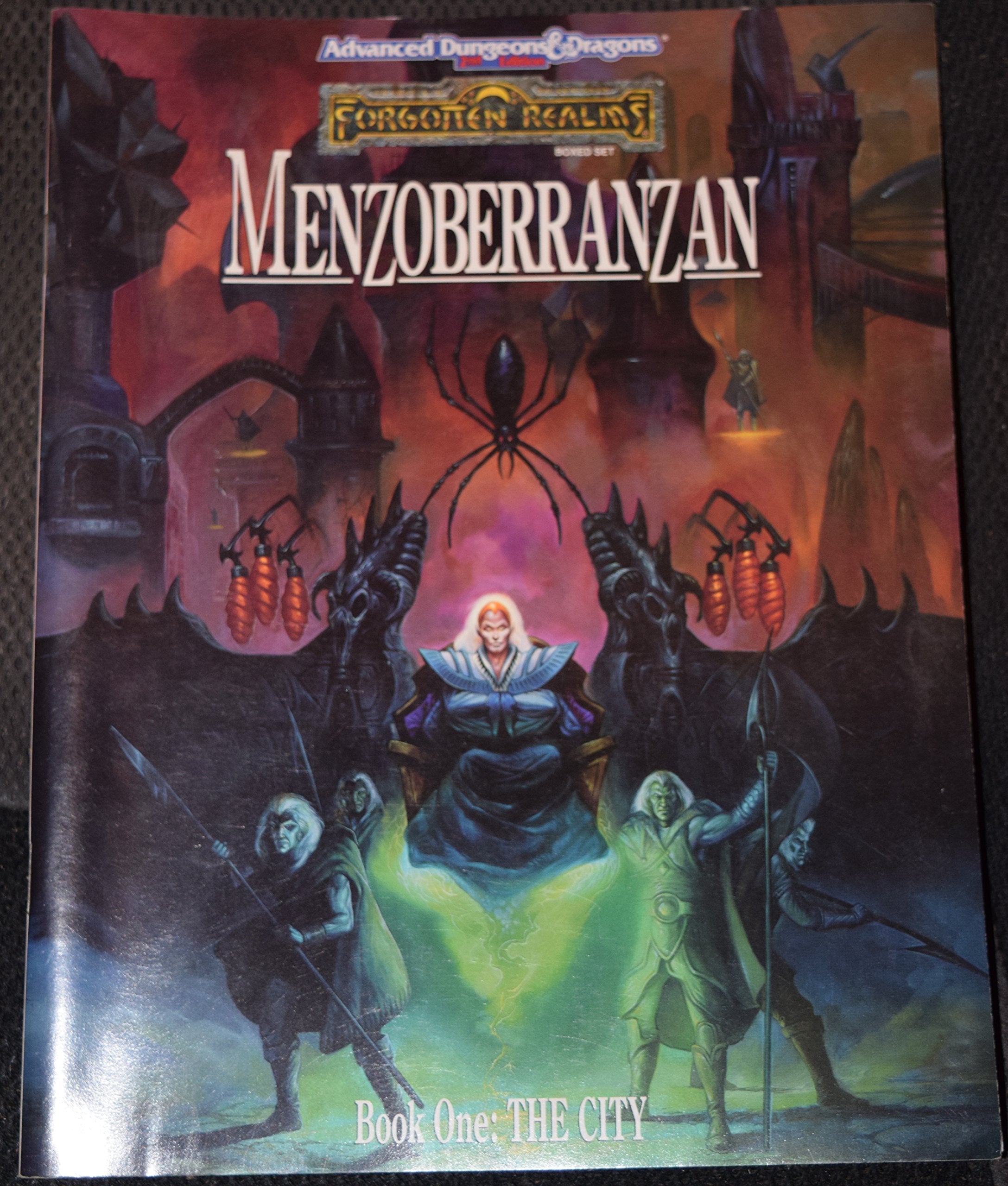 Menzoberranzan: Advanced Dungeons & Dragons, 2nd Edition (Dungeons & Dragons: Forgotten Realms, 1, Band 1) Fantasy & Sci-Fi